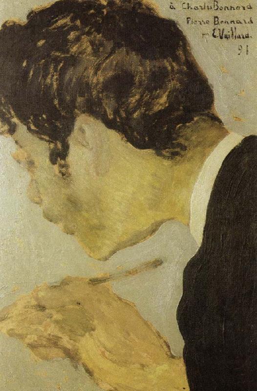 Edouard Vuillard portrait of bonnard